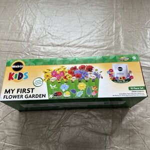 My First Flower Garden Miracle Grow Set kids Plant Your Own Flowers New Sealed